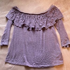 Purple American Eagle blouse!!💜